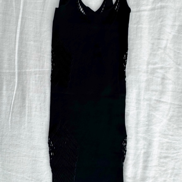 Jaded London Black stretch Mini dress One Size - Picture 2 of 3